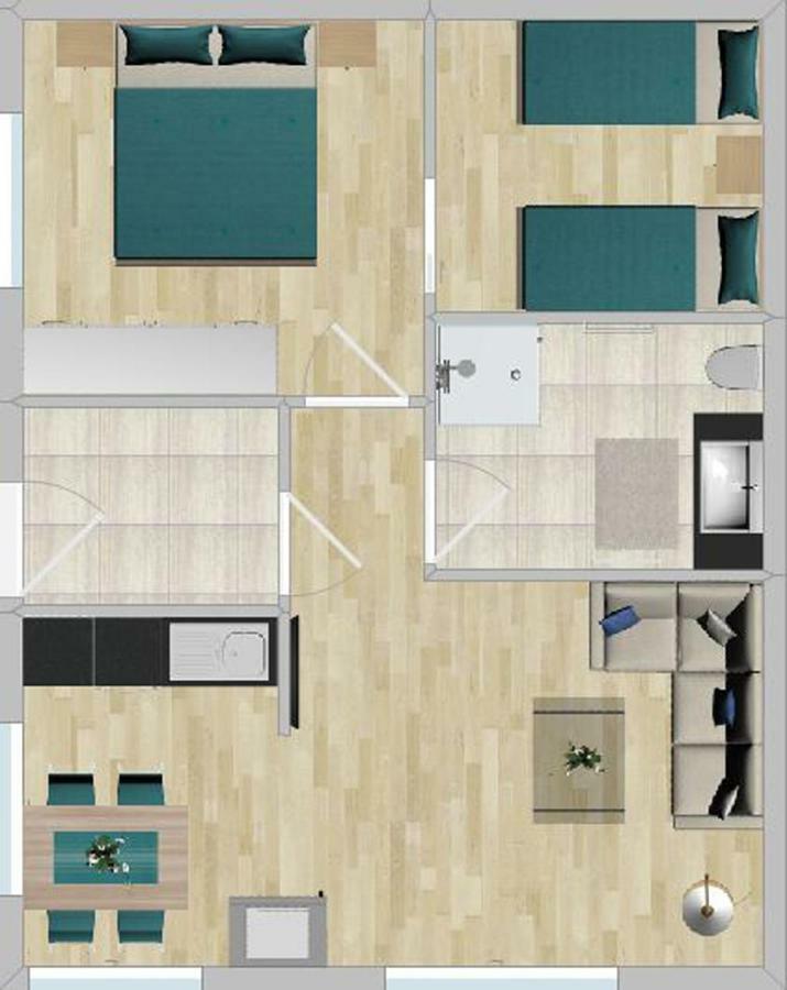 Appartement De Martin Aurach bei Kitzbuehel Exteriör bild